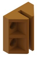 ACLA, Guide Shoe - TYPE VS80 - 80 X 60 X 26 mm; NUTE 5.5 mm; VS 80