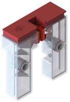 ACLA, Rail Lubricator AK10 - 130 X 120 X 38 mm