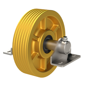 ASPAR - KP SERIES PLASTIC SHAVES (PULLEYS) Ø140mm G:10 W:110-140 AXLE: 50mm - 2x6210