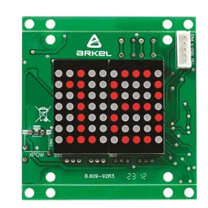 ARKEL -  KK2X3057AW - Wit dotmatrix