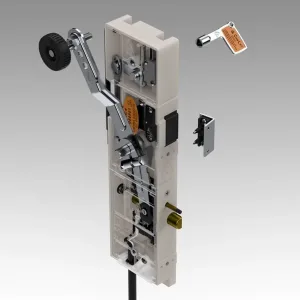 CAN-LIFT - Double Safety Double Pinned Lift Landing Door Locking Device