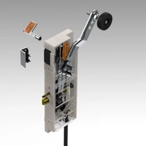 CAN-LIFT - Double Safety Double Pinned Lift Landing Door Locking Device