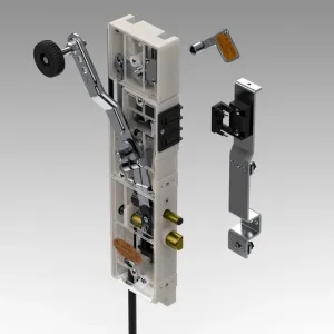CAN-LIFT - Double Safety Double Pinned Lift Landing Door Locking Device