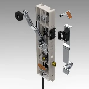 CAN-LIFT - Double Safety Single Pinned Lift Landing Door Locking Device