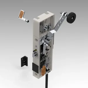 CAN-LIFT - Double Safety Double Pinned Lift Landing Door Locking Device