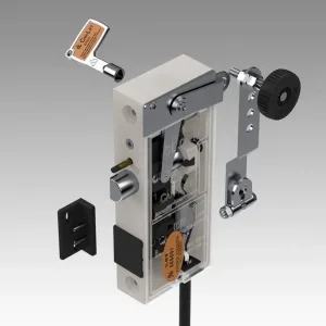 CAN-LIFT - Double Safety Double Pinned Lift Landing Door Locking Device